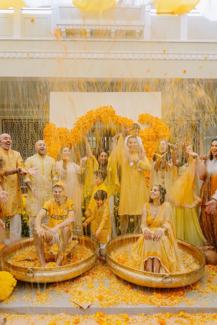 Haldi Photo Moment